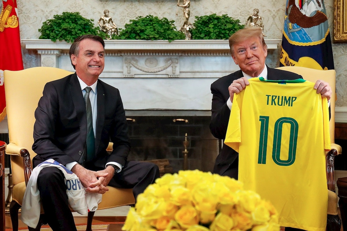 Bolsonaro i Trump. Fot. Internet.