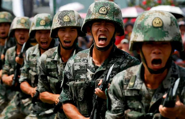 Chińscy żołnierze. Fot. Internet