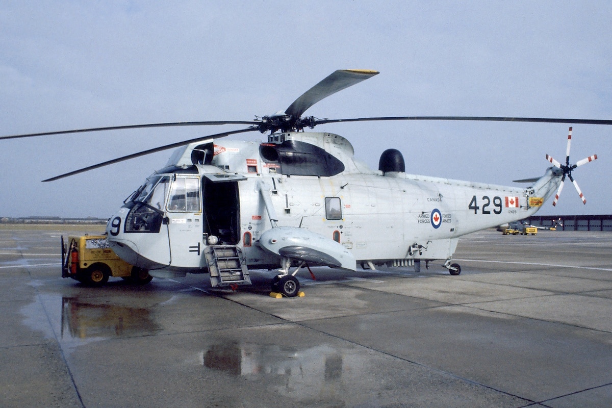 CH-124 Sea King kanadyjskiej marynarki wojennej. Fot. Internet