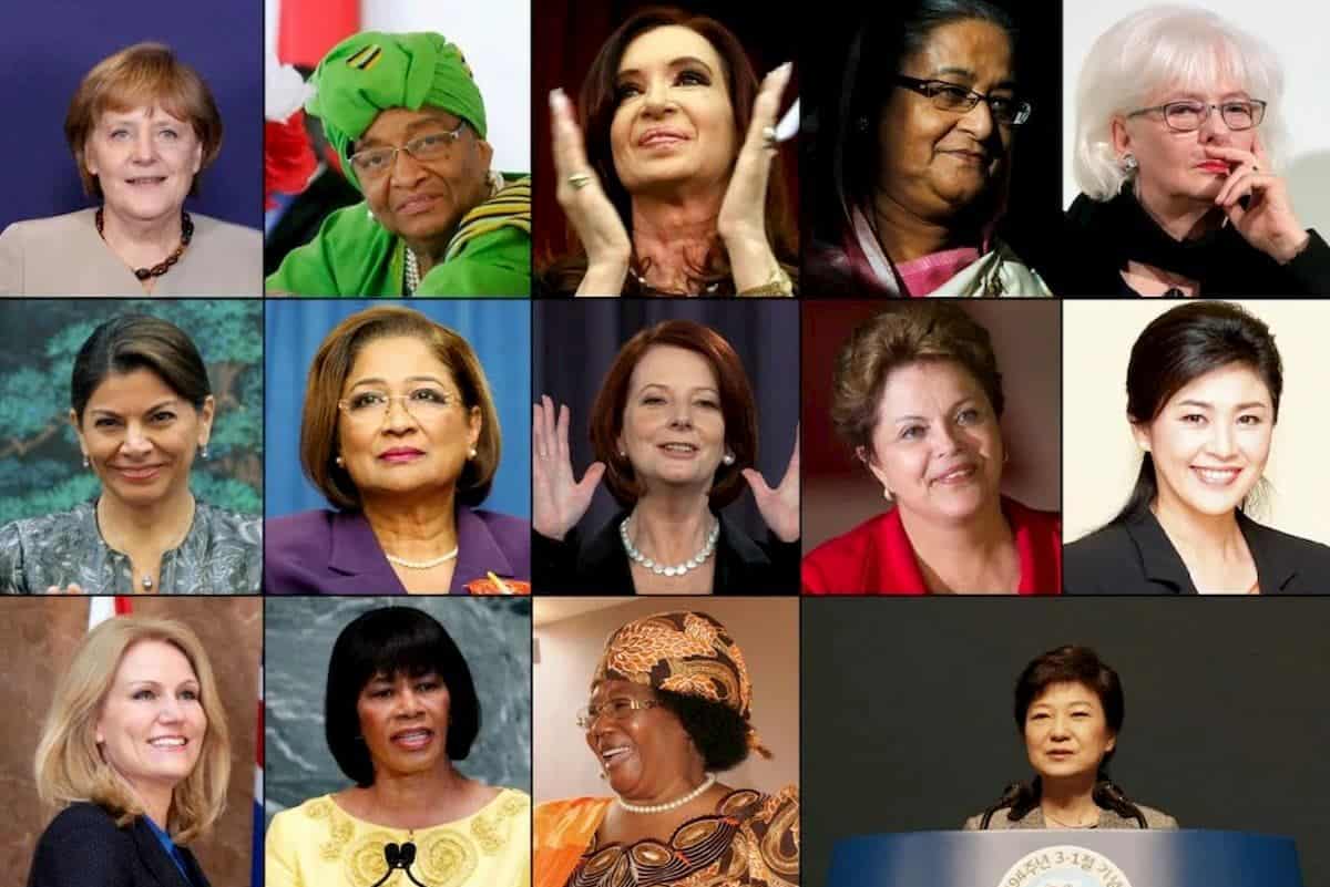 Kobiety prezydenci i szefowe rządów świata.Fot. Internet