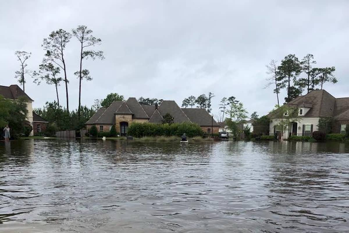Powódź w Luizjanie. Fot. Internet