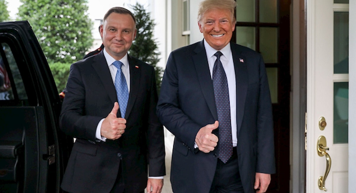 Andrzej Duda i Donald Trump. Fot. KPRP