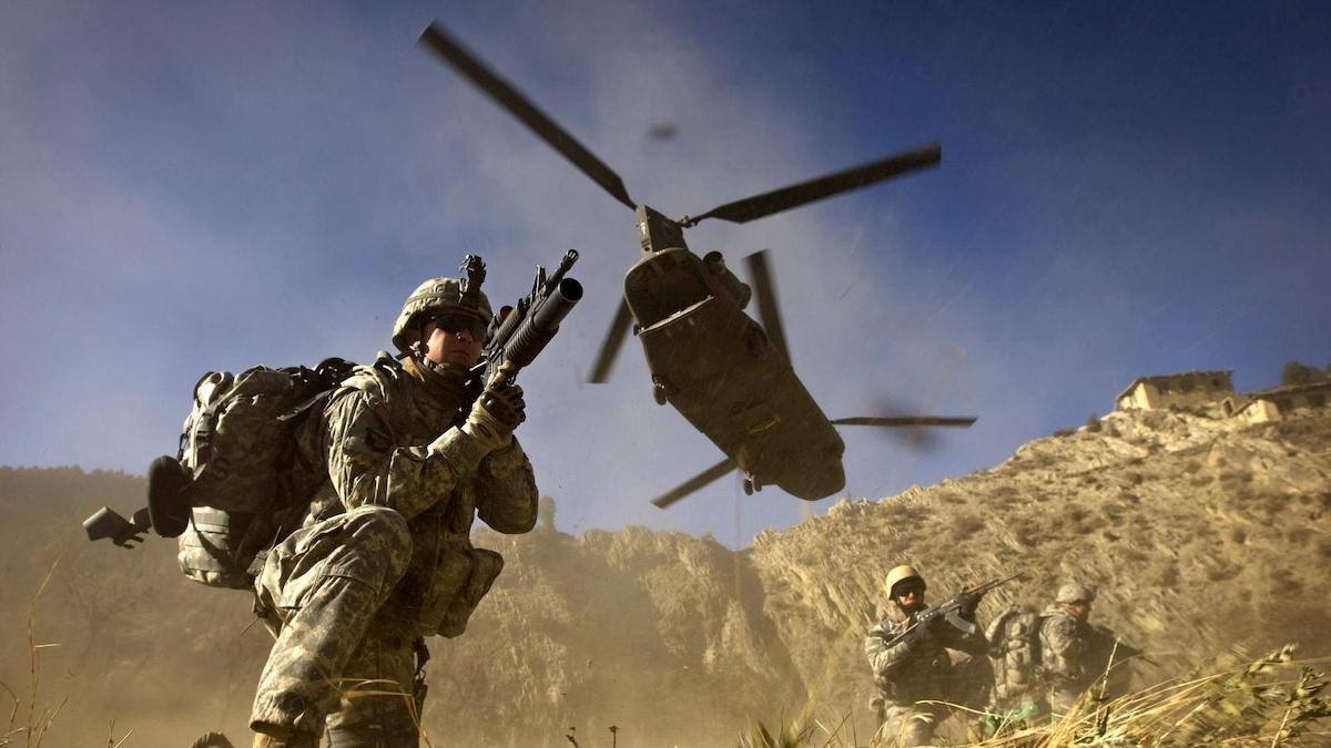 Amerykańscy żołnierze w Afganistanie. fot. YoyTube