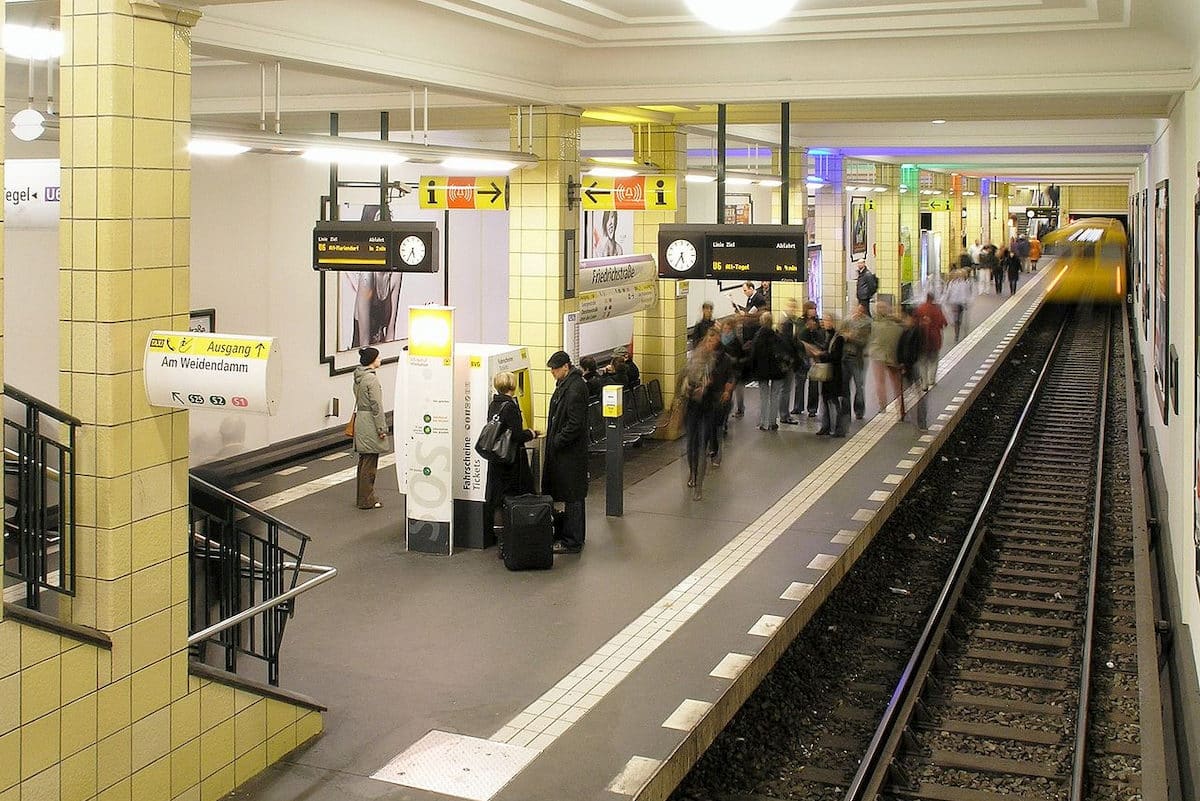 Berlińskie metro. Fot. domena publiczna