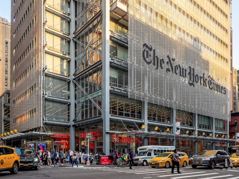 Siedziba "The New York Times". Fot. domena publiczna