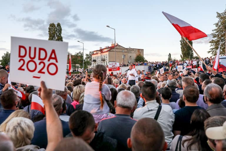 Andrzej Duda w Łomży: Polska stoi przed dziejową szansą i musi ją wykorzystać!