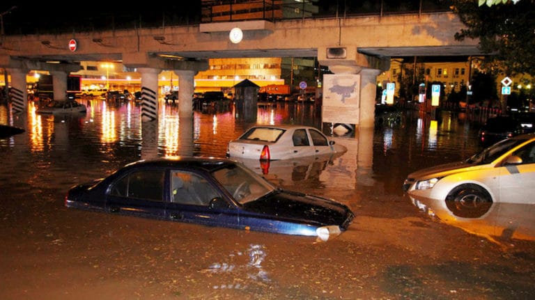 Powódź w Rostowie. Fot. YouTube
