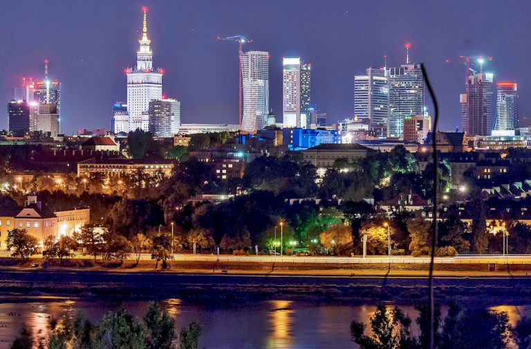 Panorama Warszawy. Fot. domena publiczna