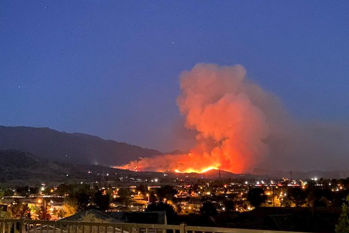 Pożar w Kalifornii. Fot. Twitter