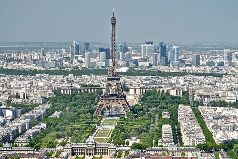 Panorama Paryża. Fot. domena publiczna