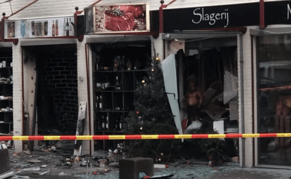 Specjalny atak, czy przypadek? Dwa polskie sklepy w Holandii zniszczone przez wybuch