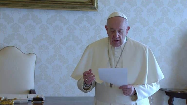 Papież Franciszek. Fot. YouTube