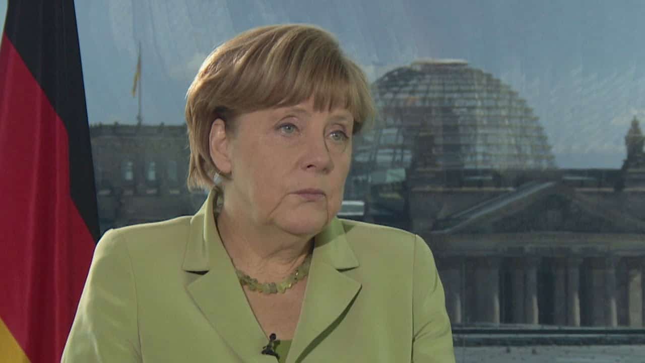 Angela Merkel. Fot. YouTube