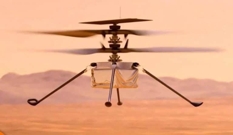 Pierwszy lot ziemskiego drona na Marsie