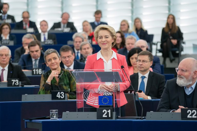 Ursula von der Leyen. Fot. Parlament Europejski