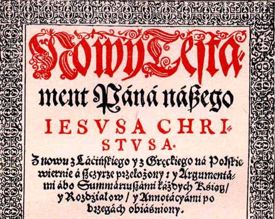 Pierwsza Biblia po polsku