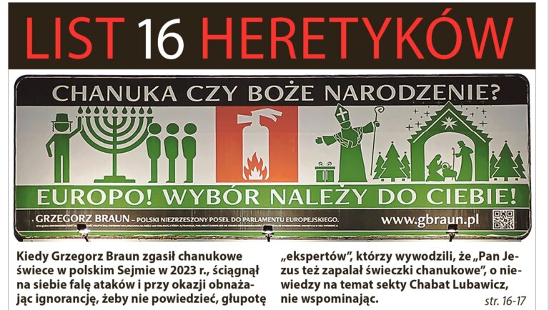 LIST 16 HERETYKÓW