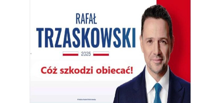 Nowe hasło wyborcze Trzaskowskiego